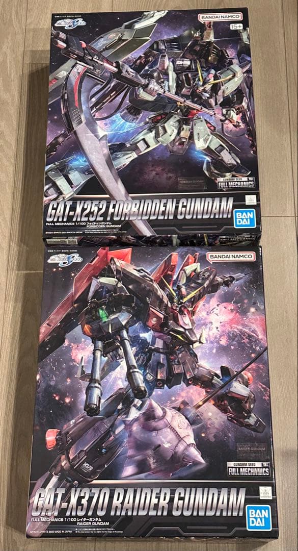 フルメカニクス　フォビドュン　レイダー　2点