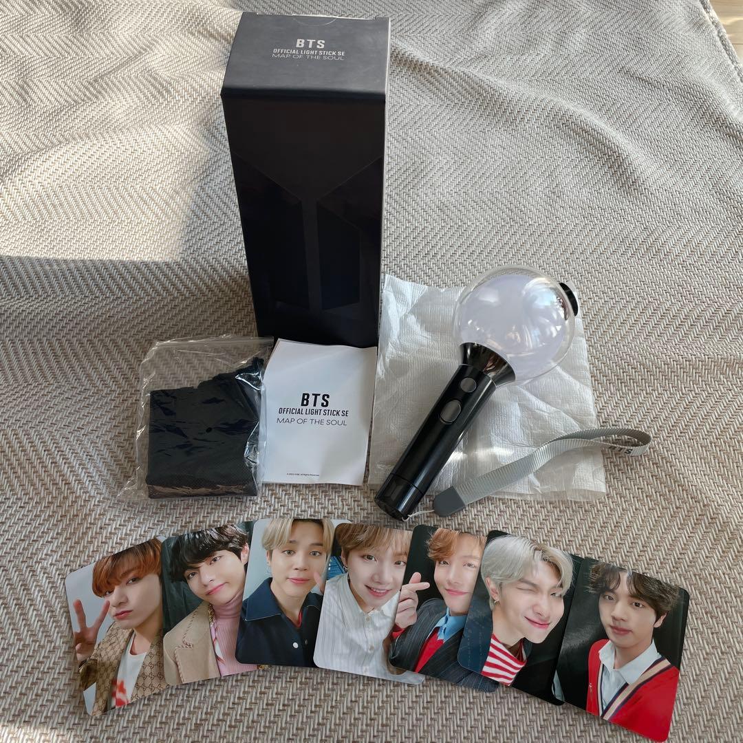 BTS ペンライト アミボムVer.4 メンバーのトレカ付き