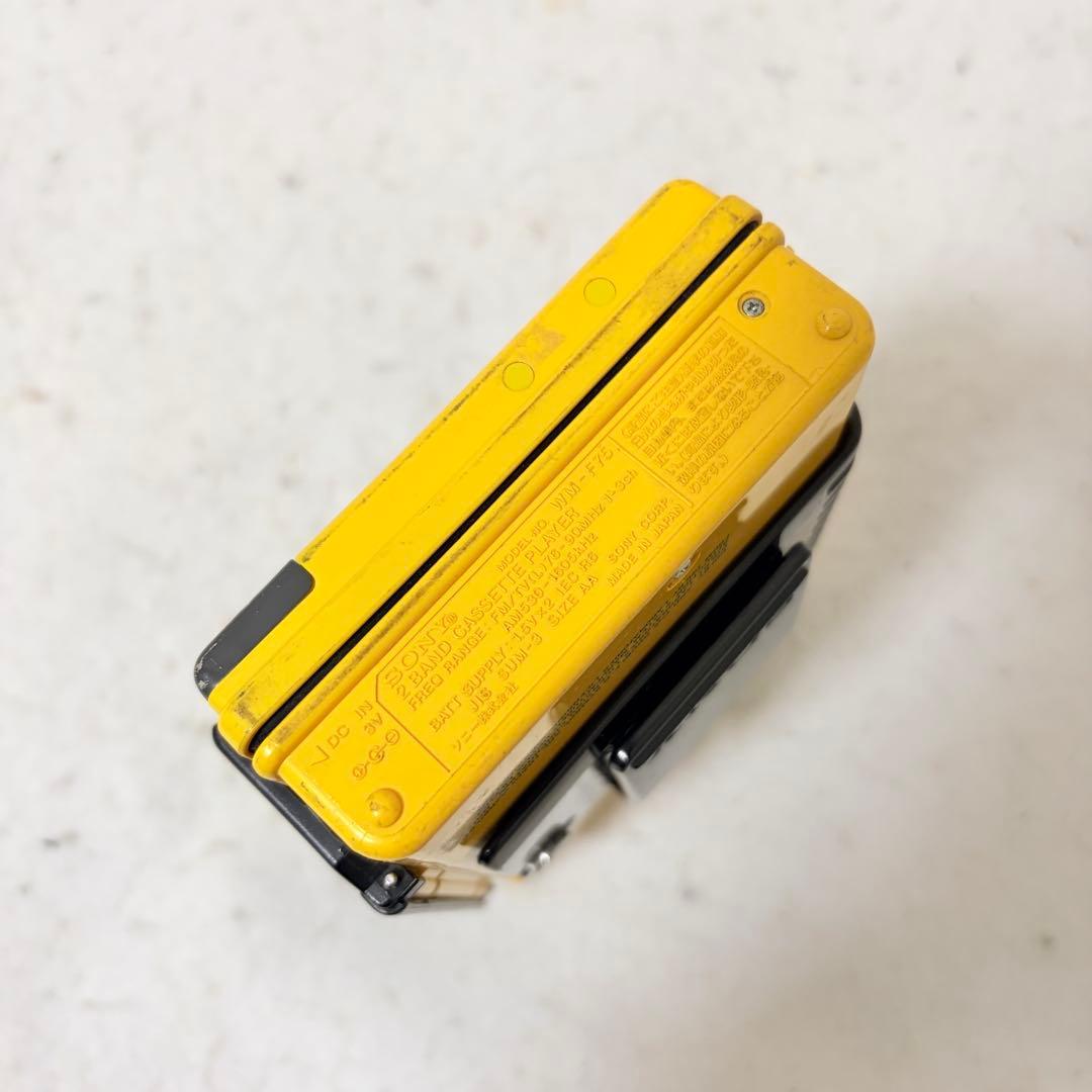 廃盤 SONY カセットウォークマン レジャーツアー WM-F75 ジャンク