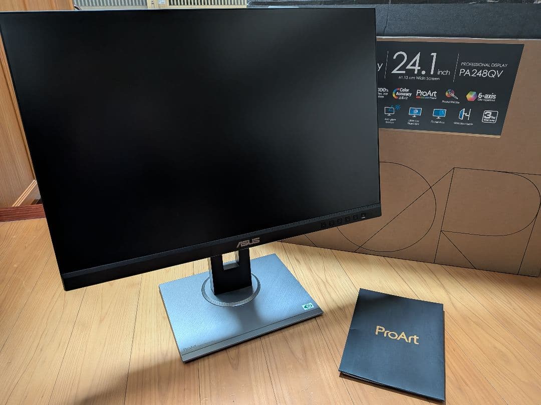 ASUS モニター ProArt PA248QV 24.1インチ