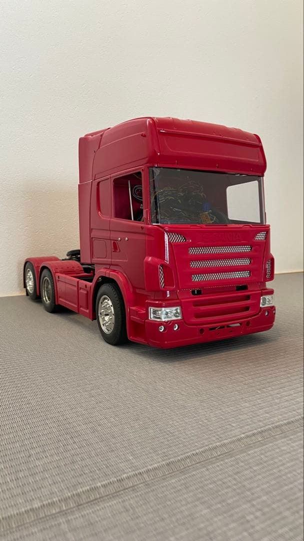 タミヤ スカニア R620 6X4 フルオペセット&3軸リーファーセミトレーラー