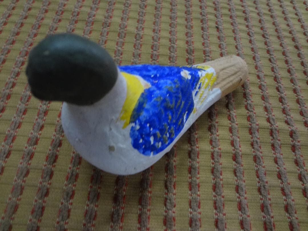 鳩笛・目なし鳩　１０羽セット●１９５０年代当時もの郷土玩具土人形　民芸品　土笛