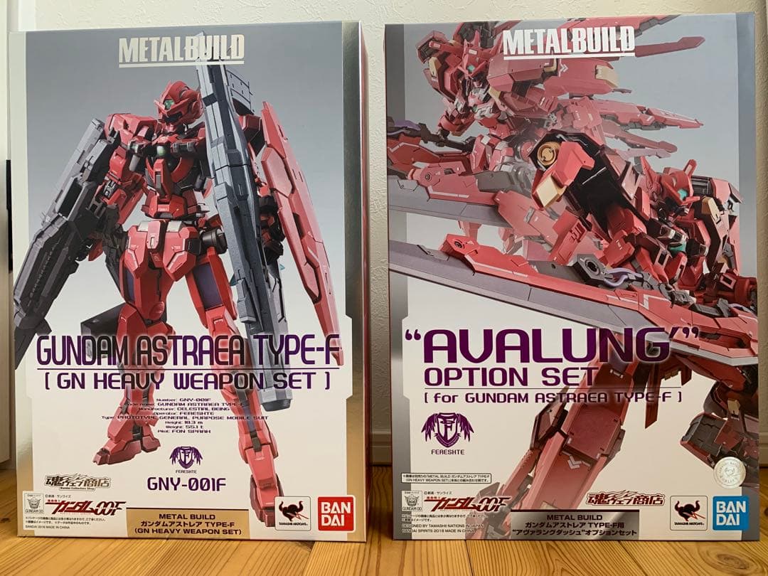 メタルビルド　ガンダムアストレアTYPE-F アヴァラングダッシュOP セット
