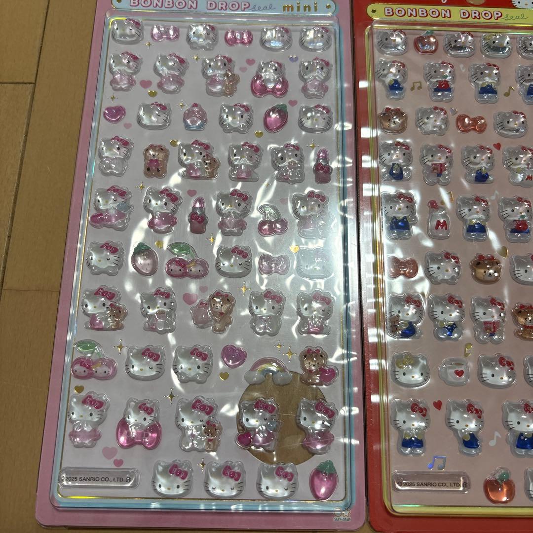 新品　正規品　ボンボンドロップシール　ミニ　サンリオ　色々　7種