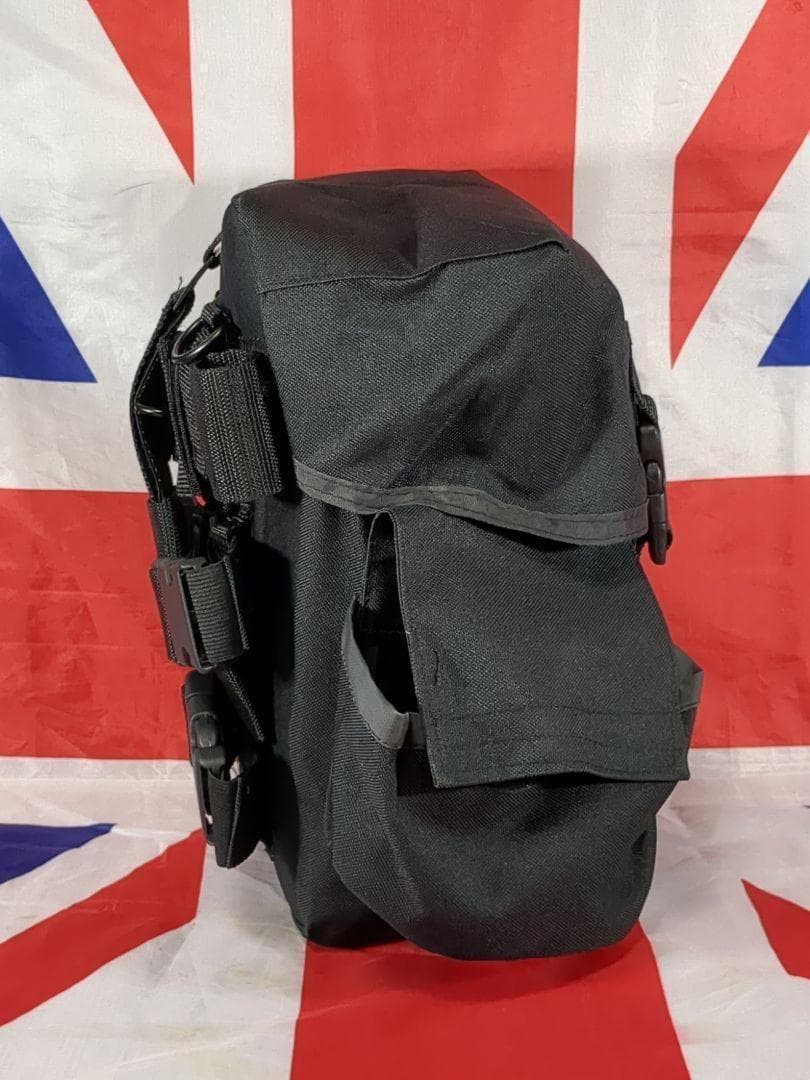ガスマスク用タクティカルバッグ ブラック 新品