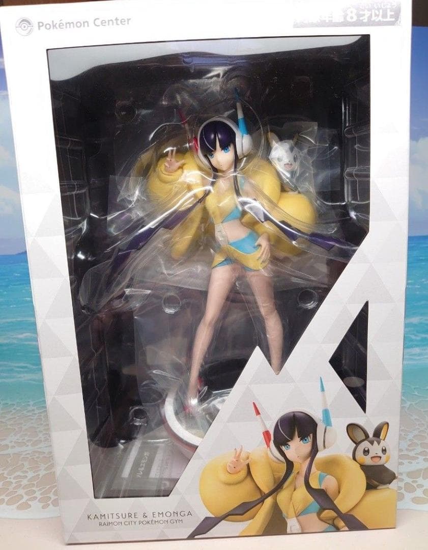 ポケットモンスター カミツレ&エモンガ フィギュア ポケモンセンター限定