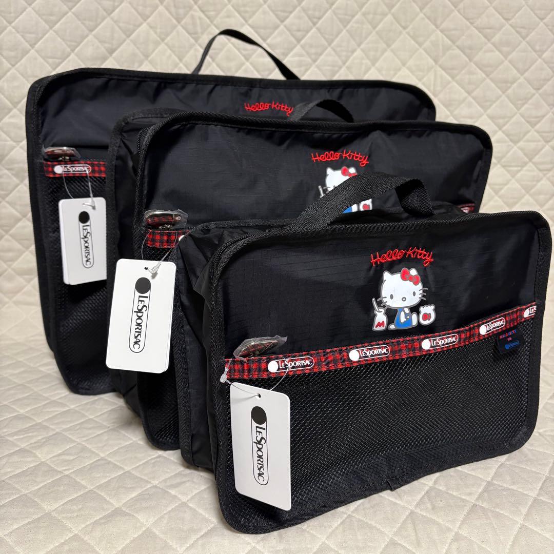 レスポートサック　ハローキティー　フェイバリッツ　トラベルパッキングポーチ
