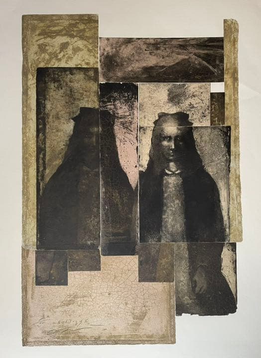 銅版画「solilogy Ⅱ」藤浪理恵子