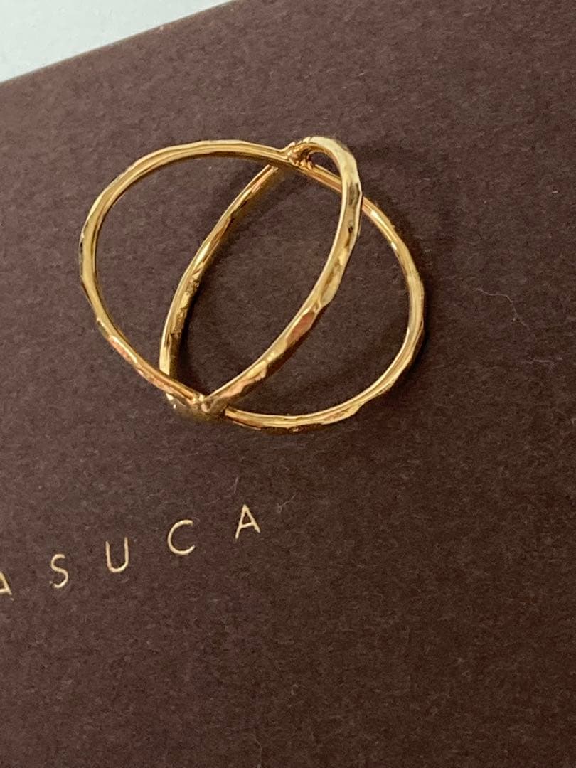 coco. ！　casuca daria リング　rough　-K18