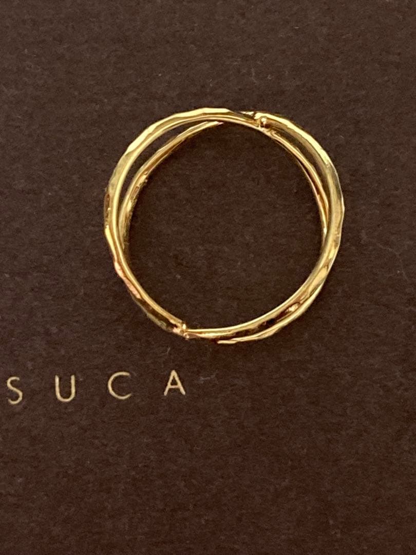 coco. ！　casuca daria リング　rough　-K18