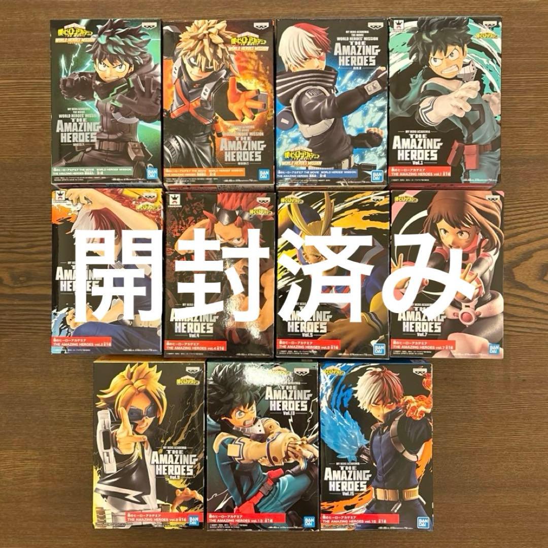 ヒロアカ THE AMAZING HEROES フィギュア まとめ売り