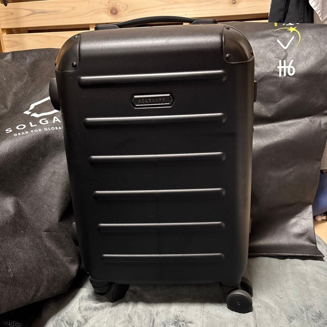 SOLGAARD 機内持込39L スーツケース　※シェルフの予備をサービス！