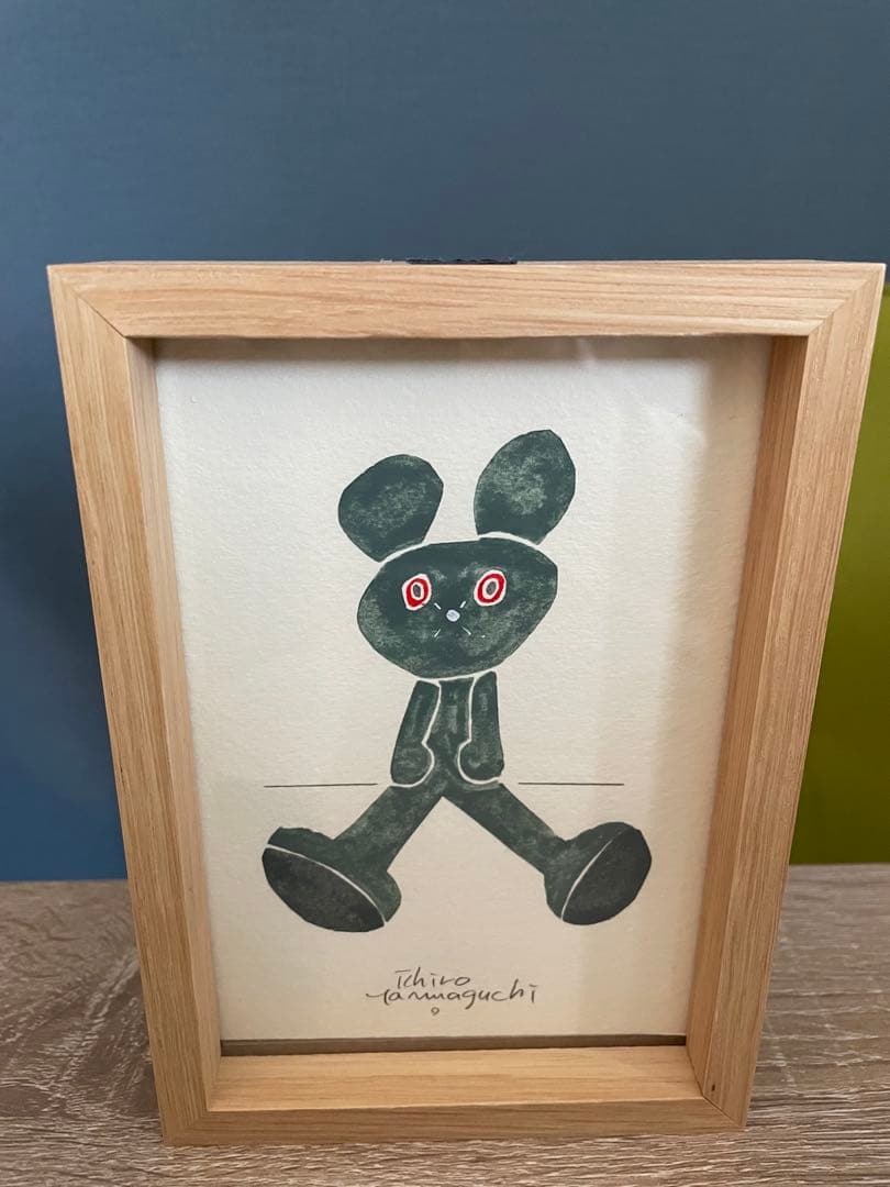 山口一郎　原画　ポストカード　テディベア