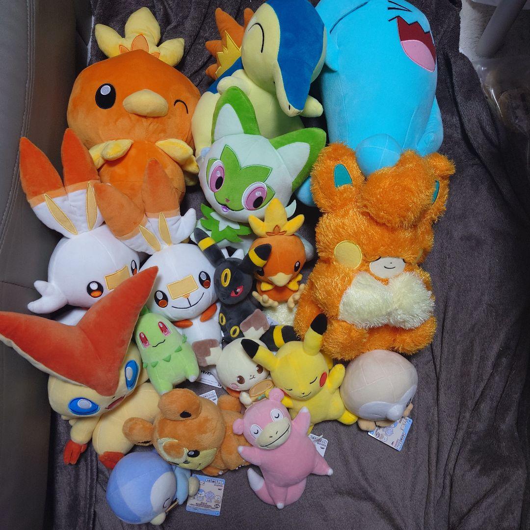 ポケットモンスター ぬいぐるみ プライズ　13点セット　まとめ売り