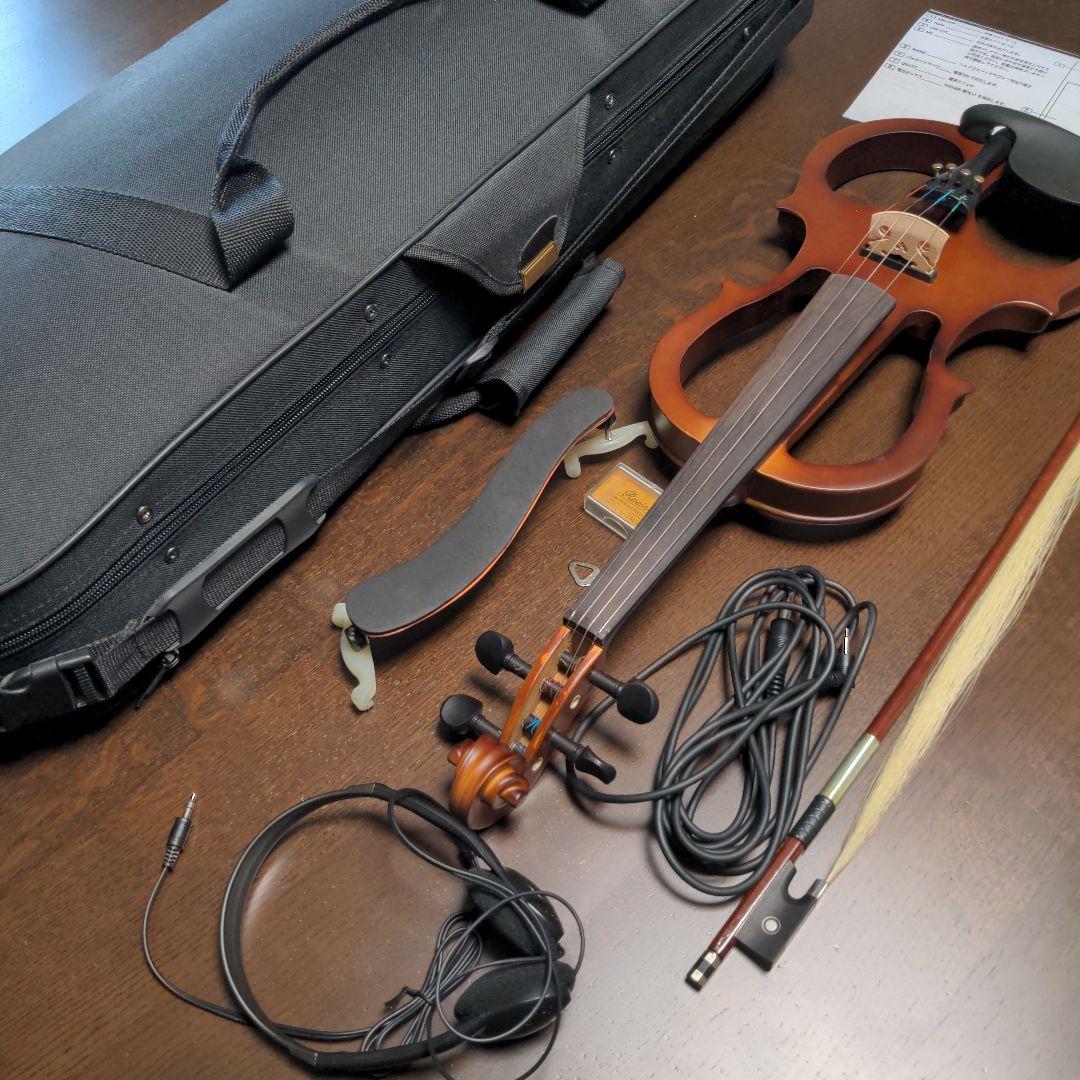 エレクトリックバイオリン 　ケース付き　キクタニ　esv 380