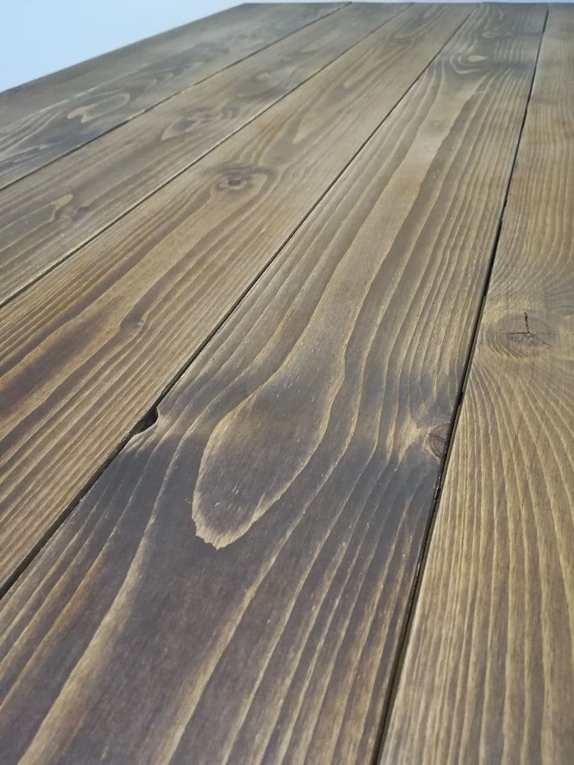 【大阪のみ送料無料】 ダイニングテーブル 無垢材 ヴィンテージ ¥44,600