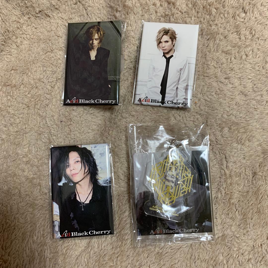 Acid Black Cherry Blu-ray キーホルダー 缶バッジ