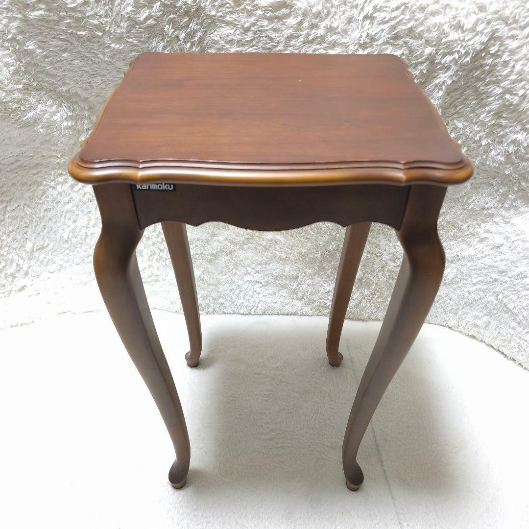 カリモク 猫脚 サイドテーブル karimoku コンソールテーブル