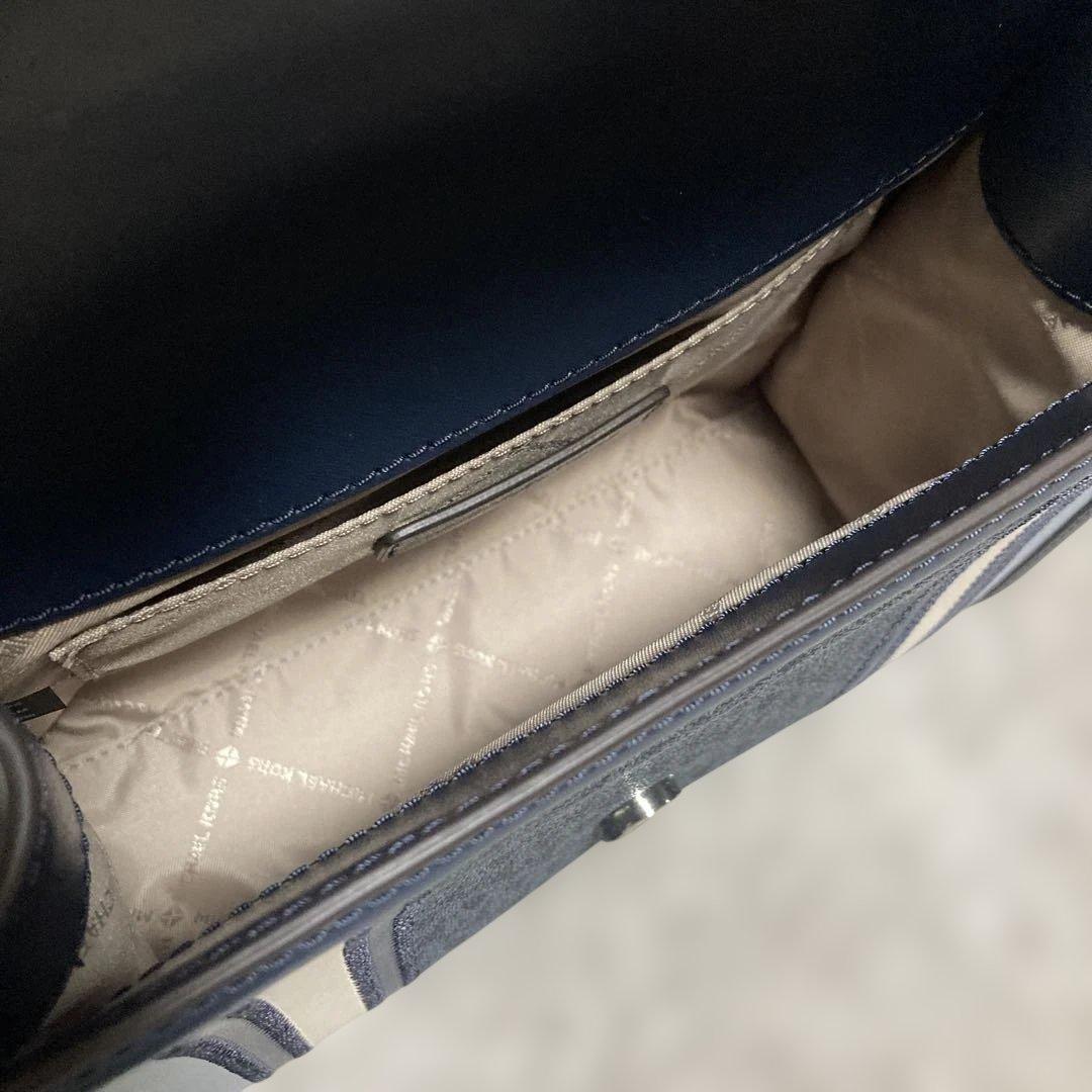 【未使用】マイケルコースショルダーバッグ★WHITNEY カラーブロック.極美品