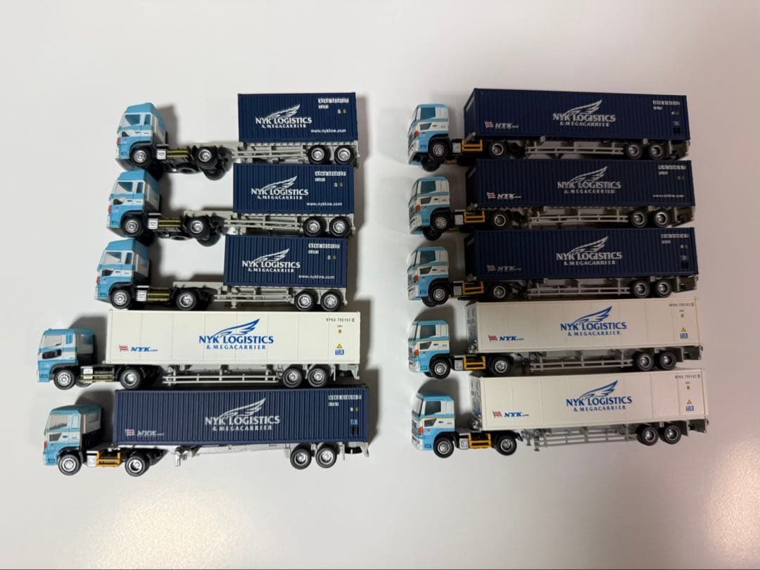 トレーラーコレクション　日本郵船　10台セット