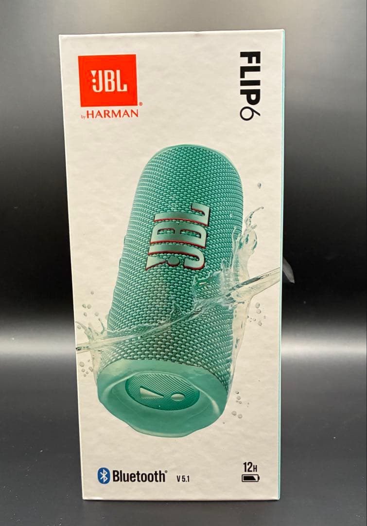 【新品未開封】JBL FLIP6 BluetoothスピーカーTEAL