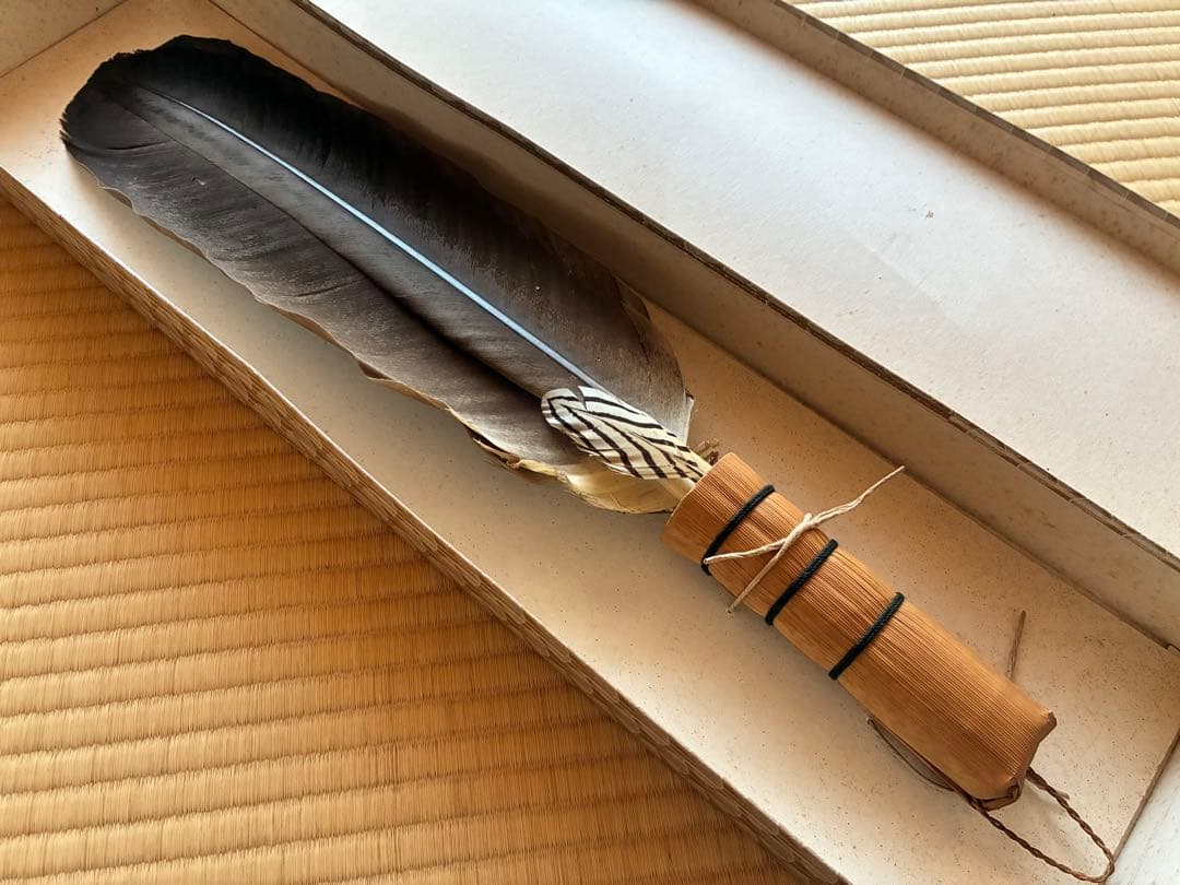 茶道具　炭点前用『座箒』　55cm