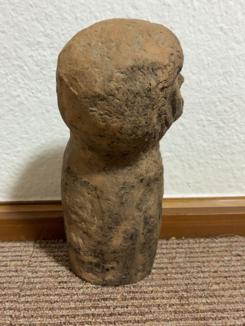 大日塚古墳　埴輪　骨董　アンティーク　土器　発掘品　出土品　置物　彫刻　古代　像