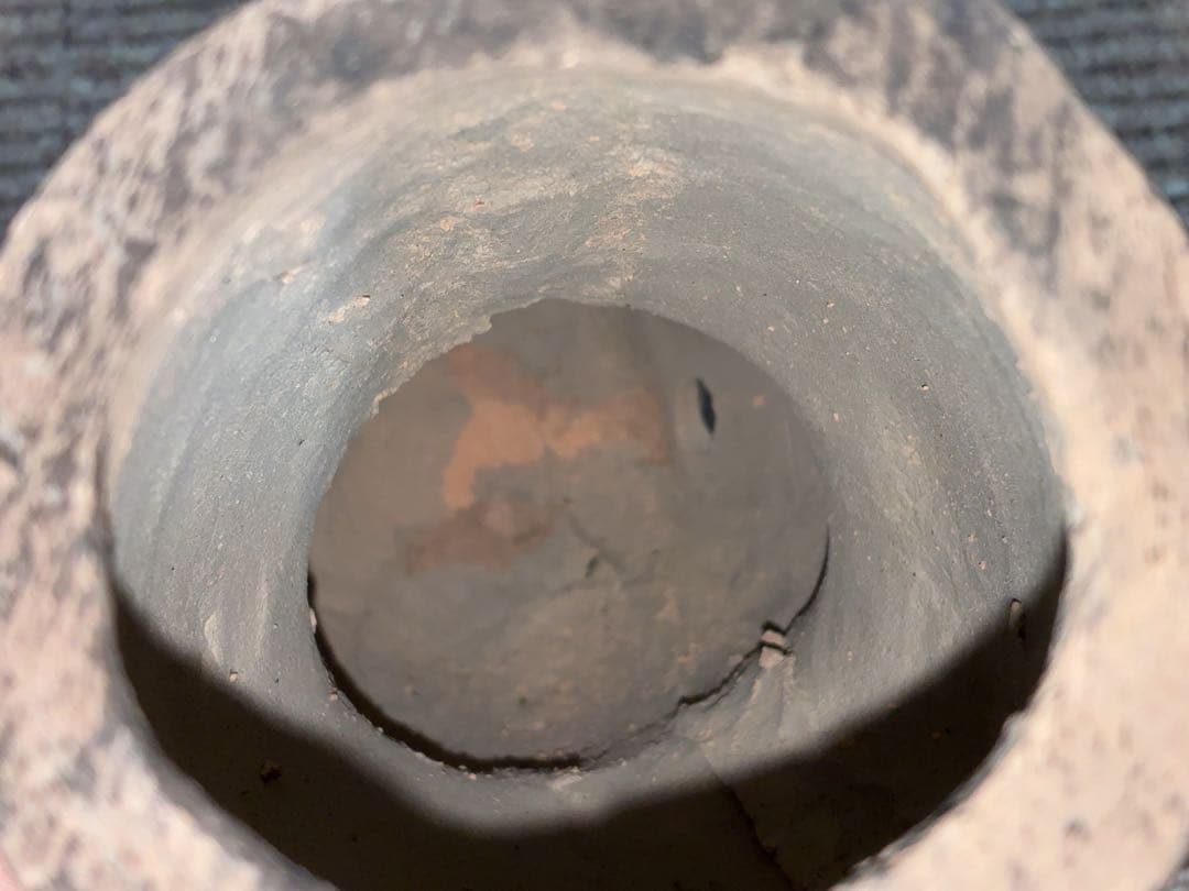 大日塚古墳　埴輪　骨董　アンティーク　土器　発掘品　出土品　置物　彫刻　古代　像