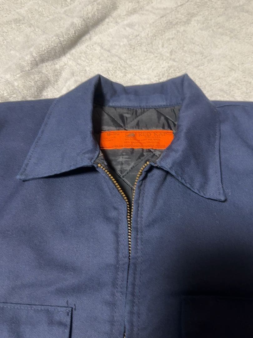 【USA製】RED KAP（レッドキャップ）裏地キルティングワークジャケットM