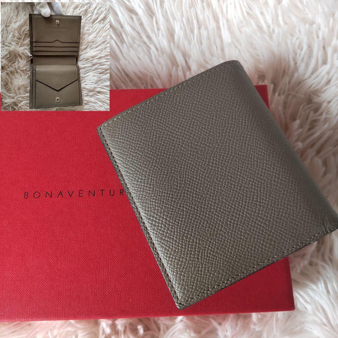 超美品✨ボナベンチュラ 2つ折り財布 エトープ ケース