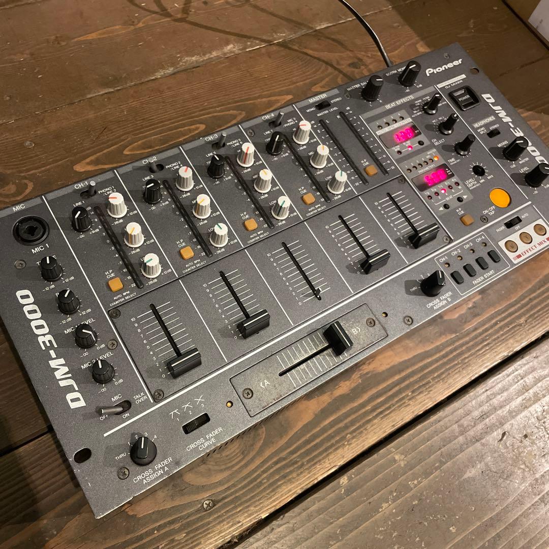 名機 Pioneer DJM-3000 DJミキサー ジャンク