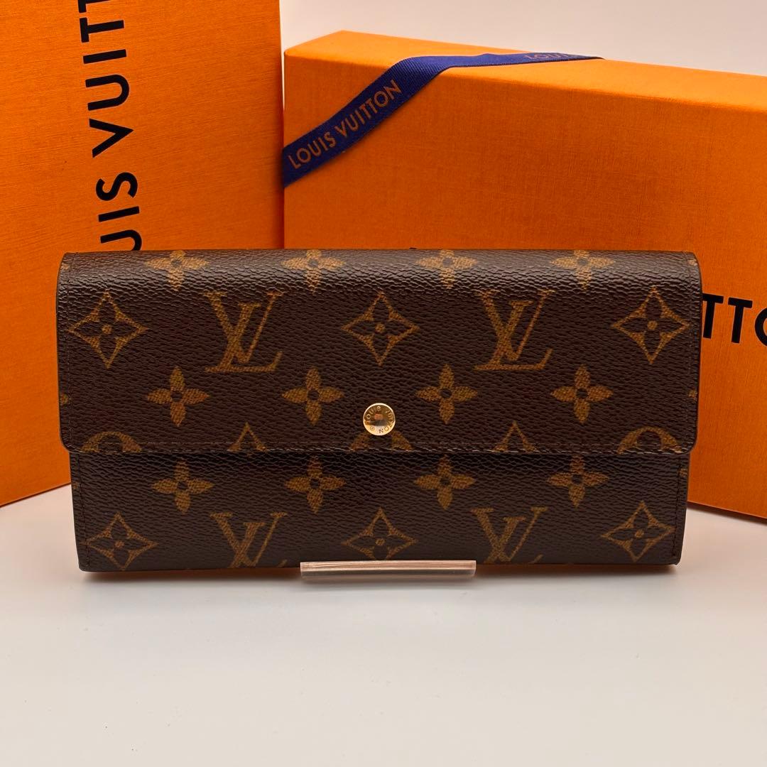 ✨鑑定済み✨ルイヴィトン✨モノグラム✨ポルトフォイユサラ 二つ折り財布