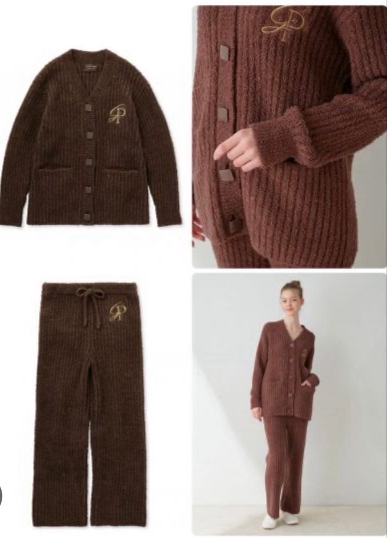 ジェラピケ ベヒモコメランジ 上下セット