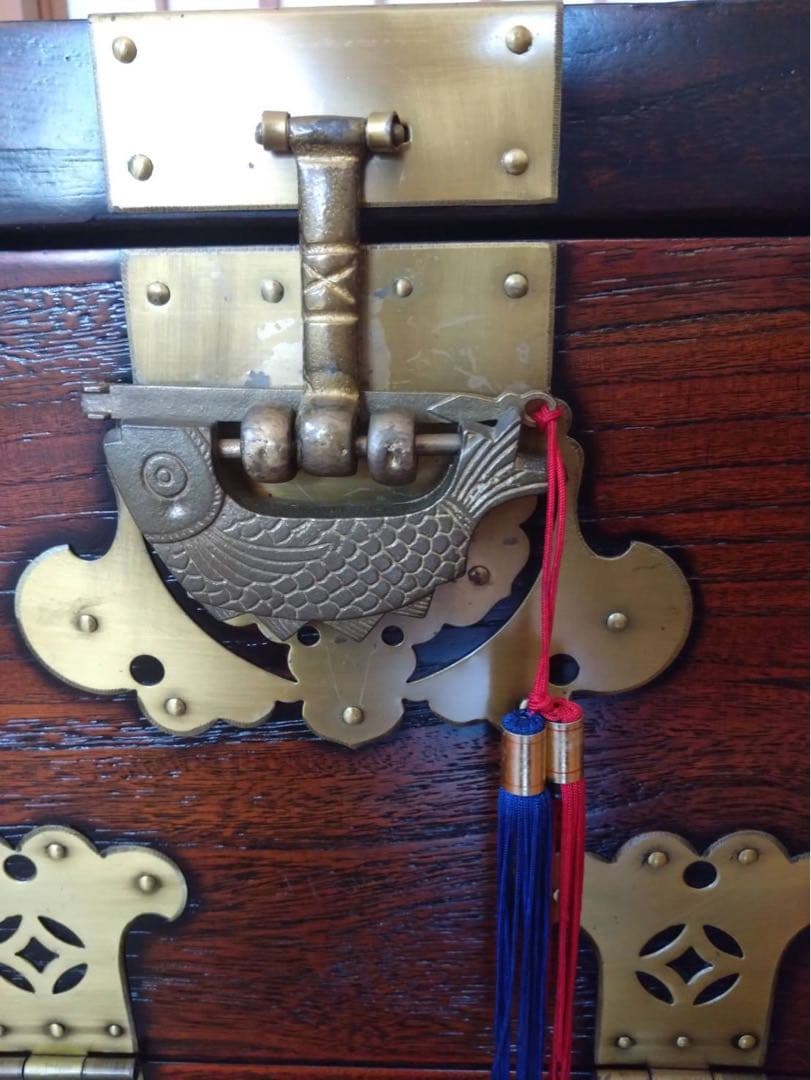 李朝箪笥 バンダジ