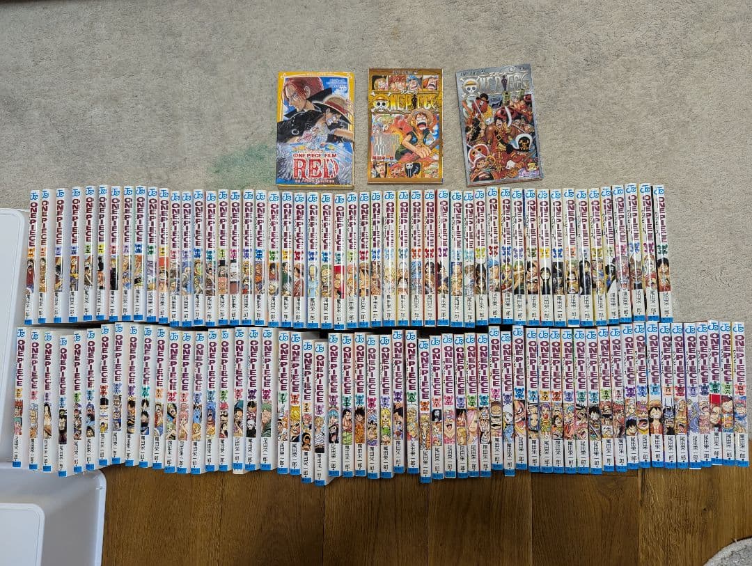 ONE PIECE ワンピース マンガ 全1〜107巻 おまけ3冊