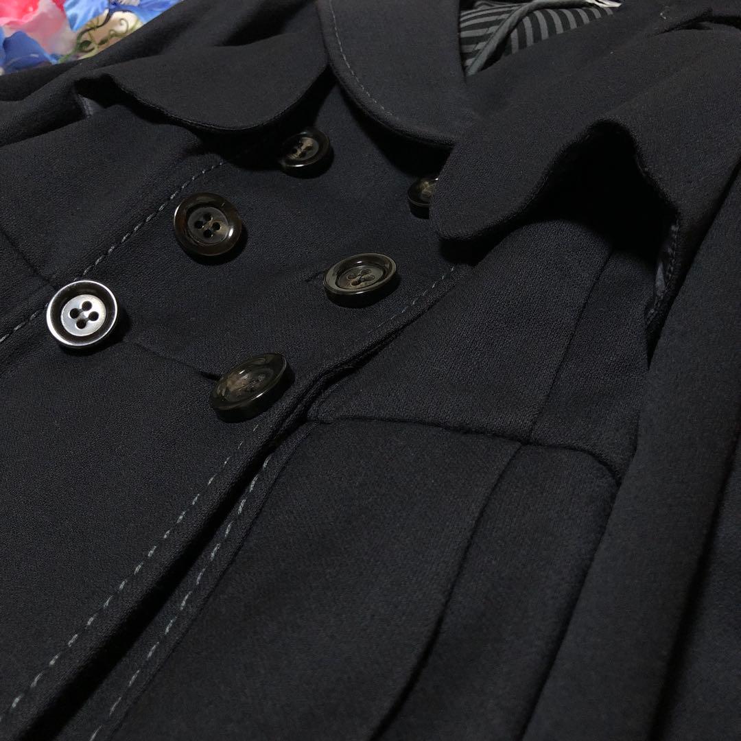 ほぼ未使用　スポーツマックス　チェスターコート　ダブル　ラナウール　シルク　42