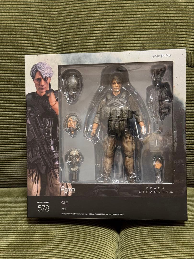 figma クリフ　フィギュア　デスストランディング　マッツ・ミケルセン