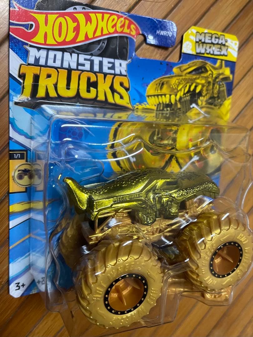 Hot Wheels モンスタートラック ゴールド