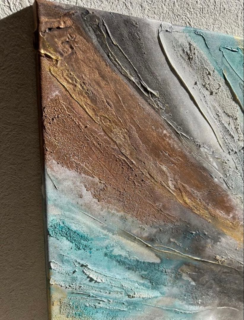 -Texture Art／50×40cm テクスチャー N.キャンバスボードd