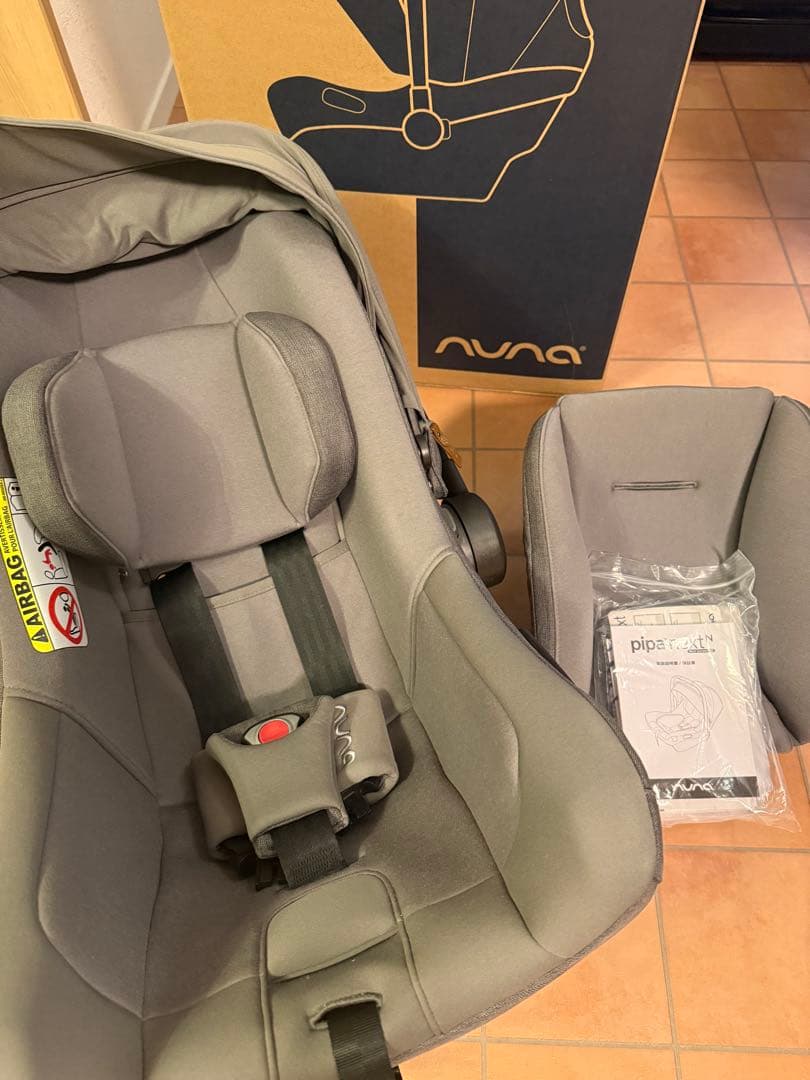 nuna ベビーシート pipa next n グラナイト