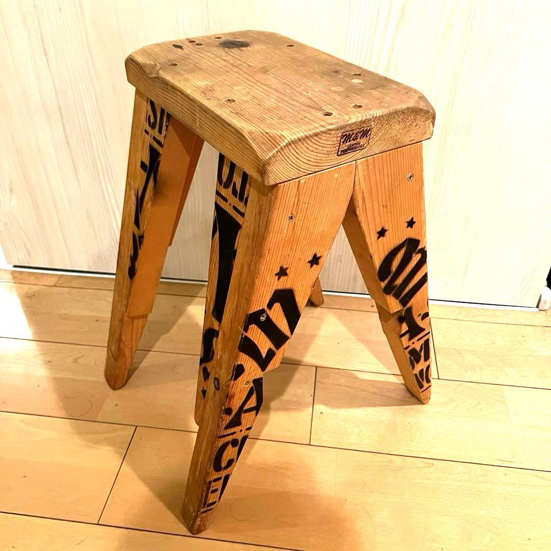 M&M FURNITURE スツール custom performance
