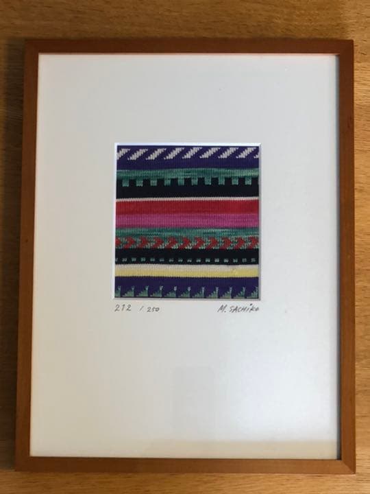 MORIOKA SACHIKO ブティックオープン記念額