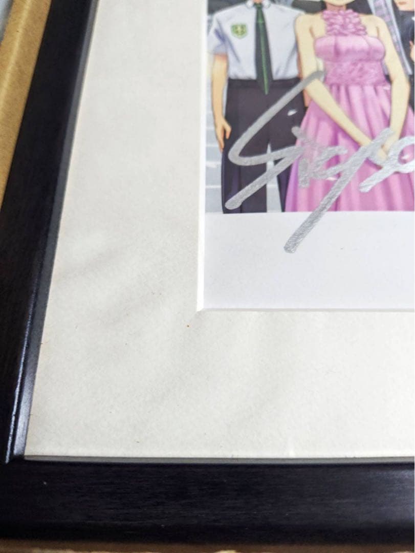 一つの大陸の物語 時雨沢恵一 黒星紅白 直筆サイン入り 複製原画 大電撃文庫展