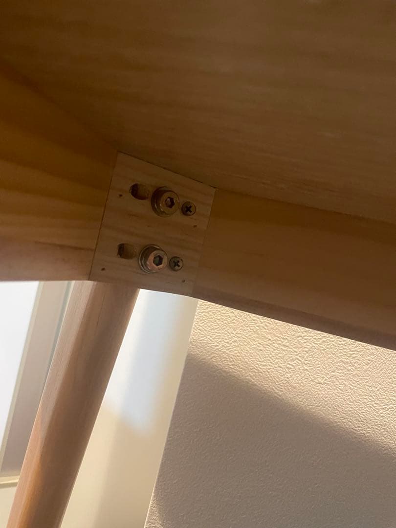 ダイニングテーブル　木製　2人用