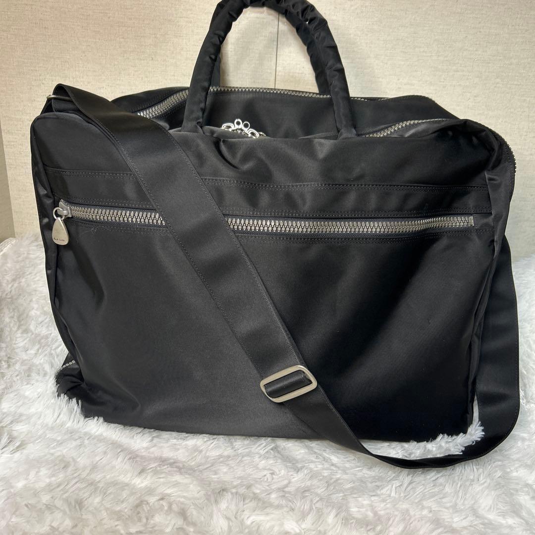 美品　ポールスミス　ボストンバッグ　2way Paul Smith パープル