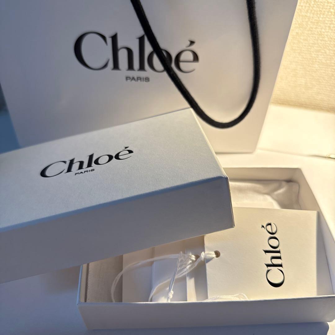 m*i様 Chloe シャイニーレザー製ALPHABETウォレット