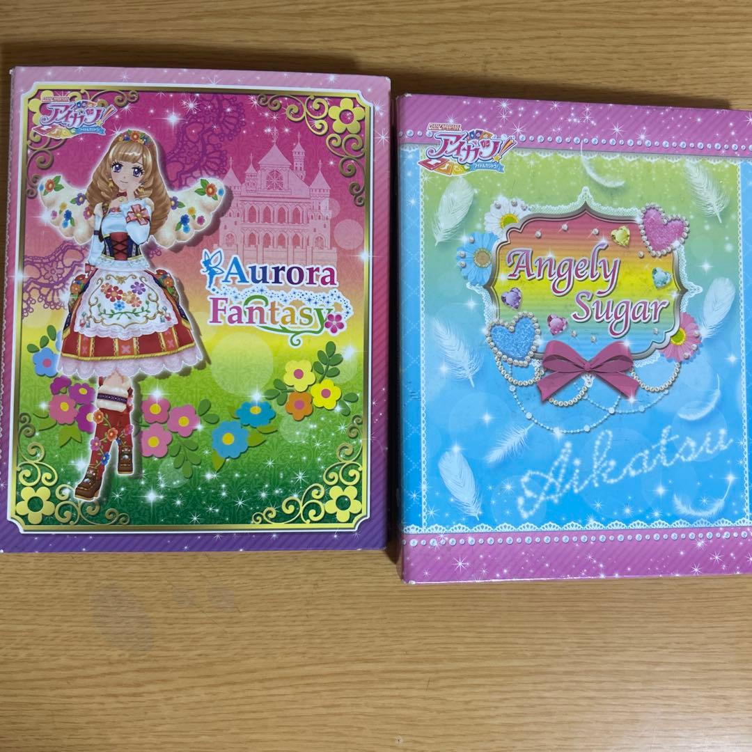 アイカツカードまとめ売り 137枚 バインダー 2個 カードリファル 22枚