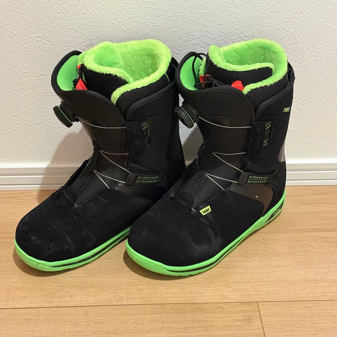 HEAD ヘッド スノーボード ブーツ BOA 27cm 幅広 ブラック