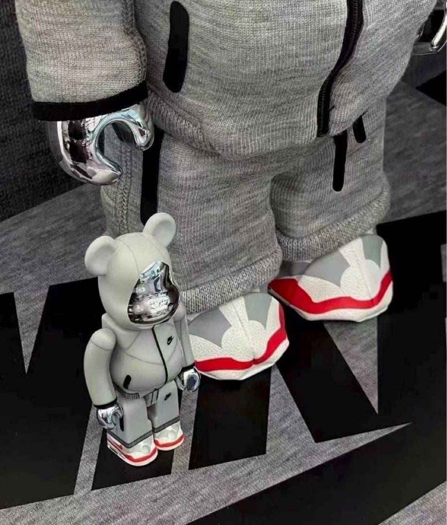 メディコム ベアブリック ナイキTech Fleece N98 400%セット