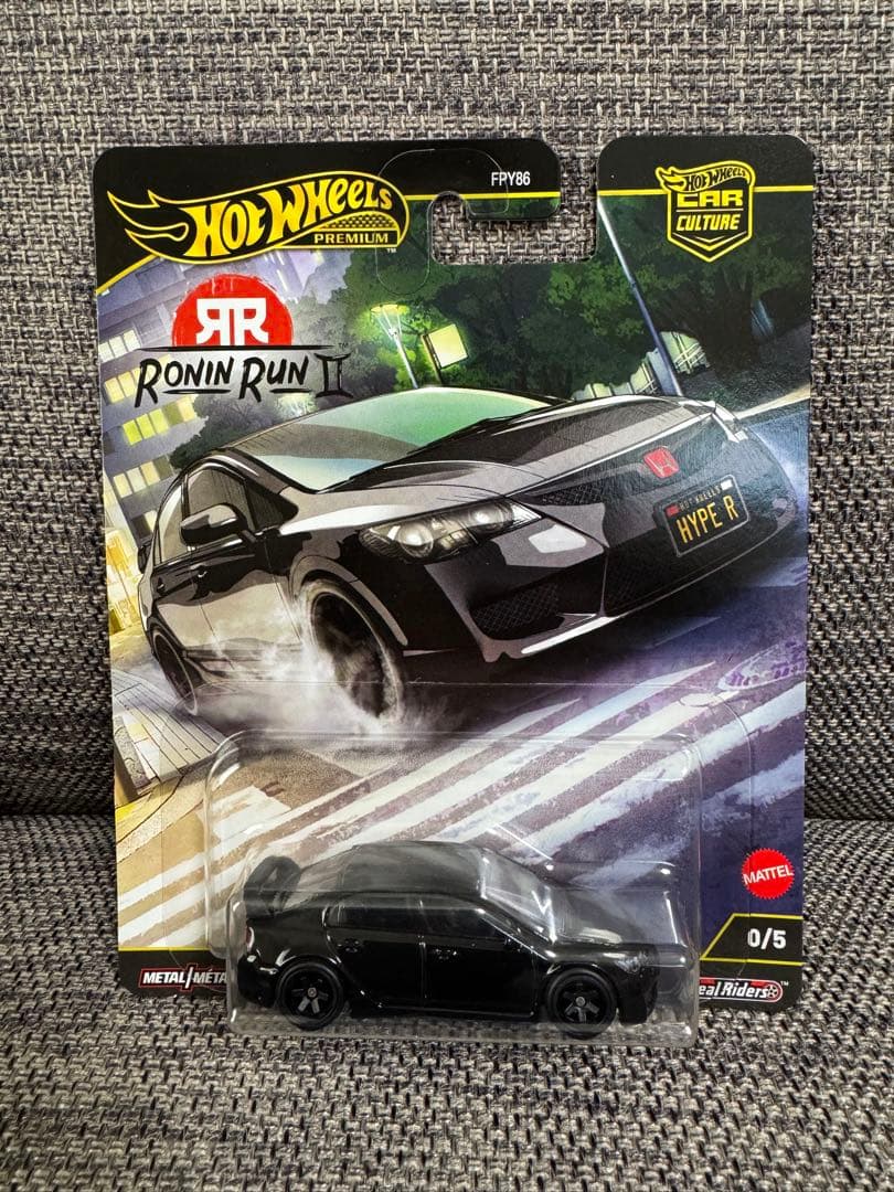 ホットウィール プレミアム　ローニンランⅡ シビック　タイプR チェイス